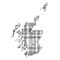 Tartan Scotland Map £0.00